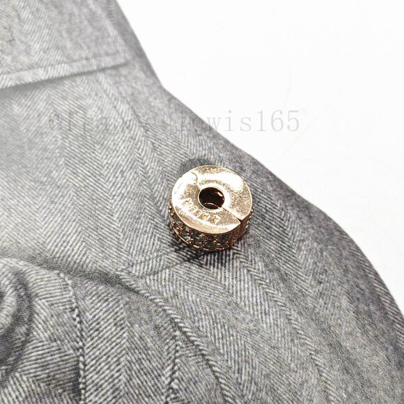 Pandora Clear Pavé Clip Charm - Picture 2 of 3
